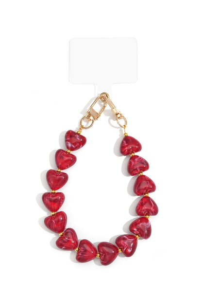 Cables telefónicos Corazón Casual Acrílico Accesorios Diarios