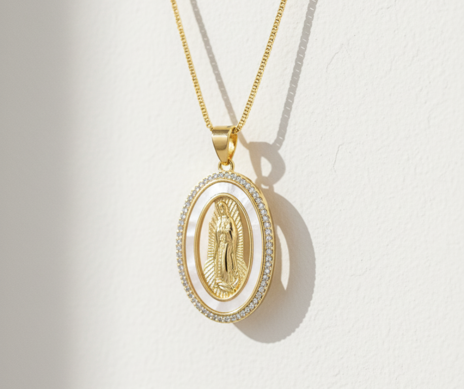 Medalla de fe elegante